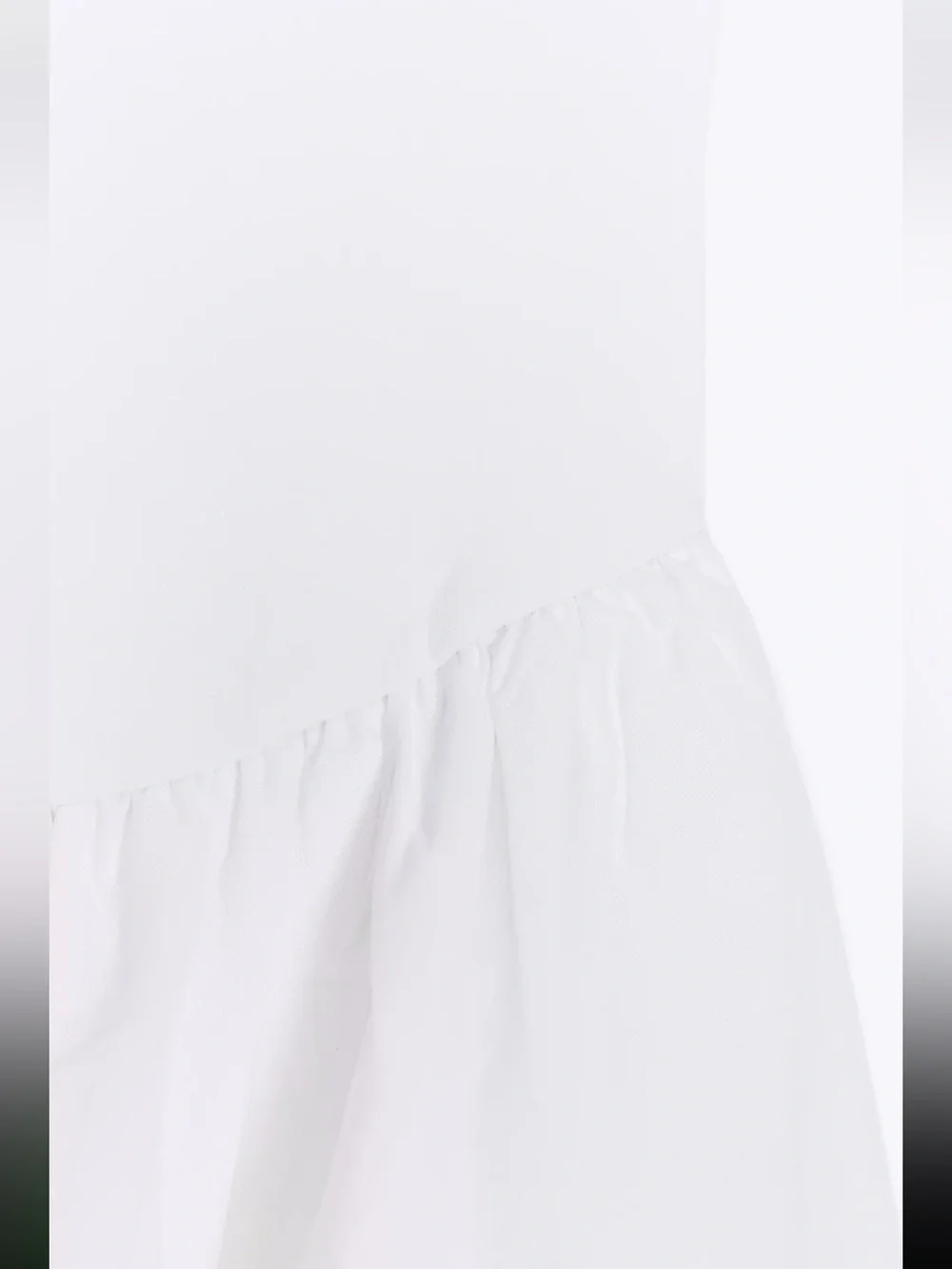 New ZARA Interlock Combination Sleeveless Bubble Hem Mini Dress